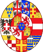 Timbre y campo del escudo de armas de Jos� de Borb�n-Parma / blason de Joseph de Bourbon Parme / Borboi Parmako Joseren armarria / Stemma di Giuseppe di Borbone-Parma / Coat of Arms of Joseph of Bourbon Parma / Wappen Joseph von Bourbon-Parma