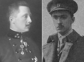 Hijos del duque Roberto I pero de diferente madre, El�as y Sixto de Borb�n Parma mantuvieron una confrontaci�n fraticida irreconciliable. 