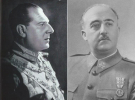 Don Juan y el dictador Francisco Franco
