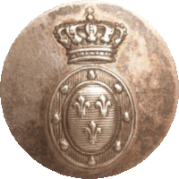 Timbre y campo del escudo de armas de Mar�a Francisca de Borb�n-Parma / blason de Marie de Bourbon Parme / Borboi Parmako Mirenen armarria / Stemma di Maria di Borbone-Parma / Coat of Arms of Mary of Bourbon Parma / Wappen Maria von Bourbon-Parma